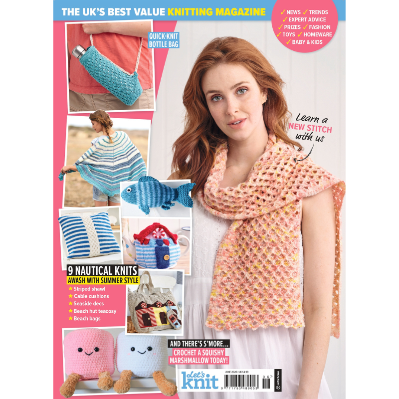 Let’s Knit – June 2026 Issue (221): Single issue