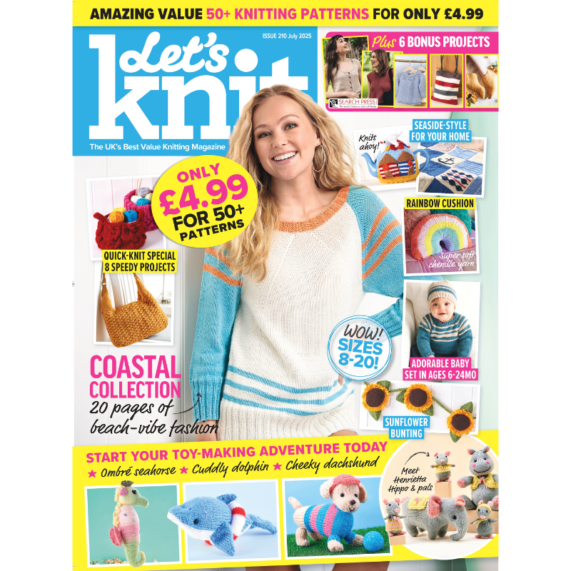 Let's Knit Magazine - July 2025