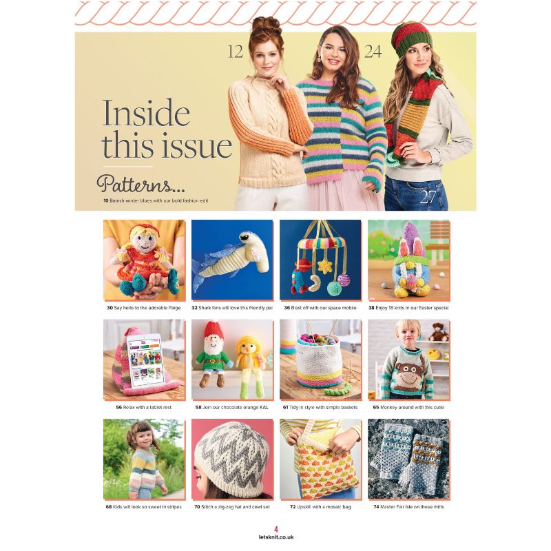 🎄 Let’s Knit – February 2026 Issue (217): Single issue