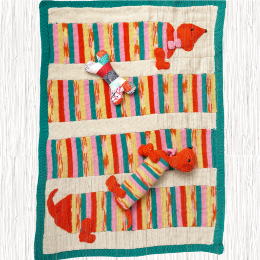 Daxie Dog & Blanket Knitting Kit
