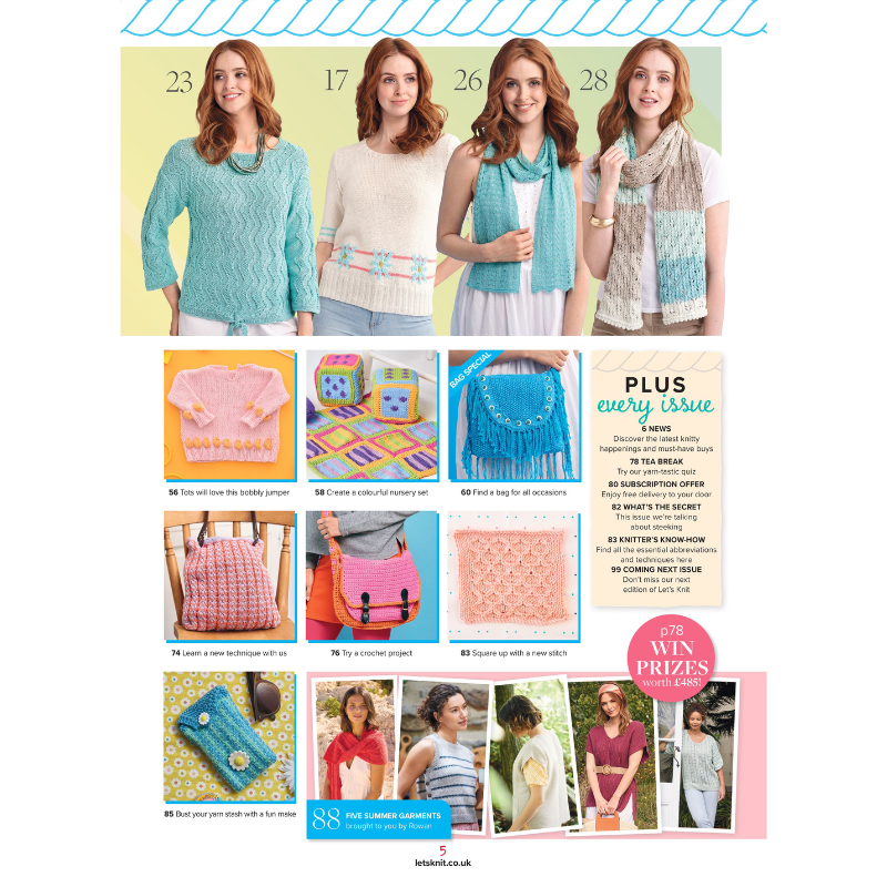 Let’s Knit – July 2026 Issue (222): Single issue