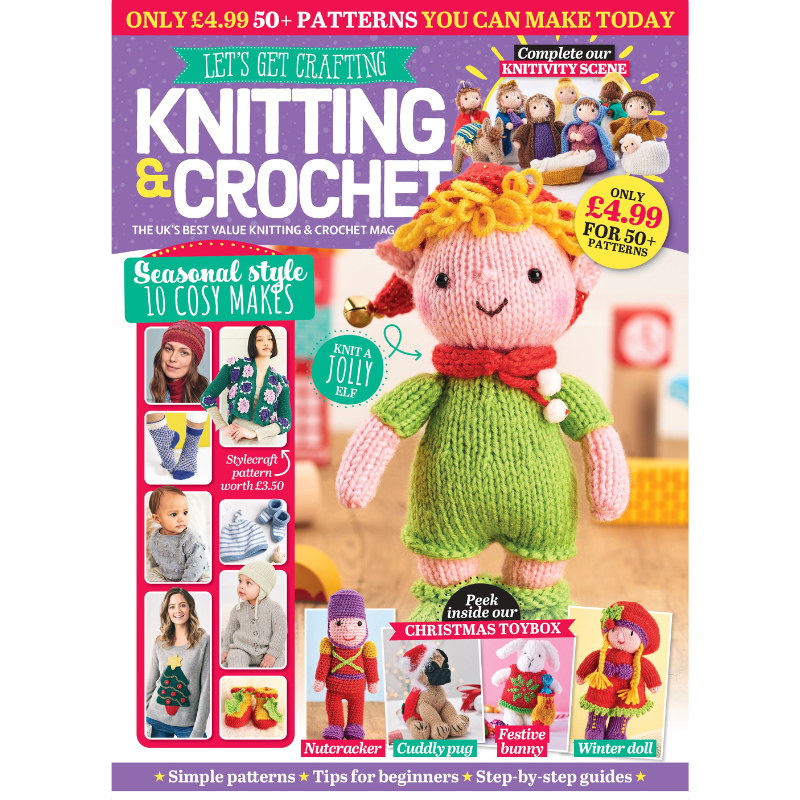 🎄 Let’s Get Crafting – Issue 153: Christmas Edition Single issue | Ships free across the UK (3–5 days)