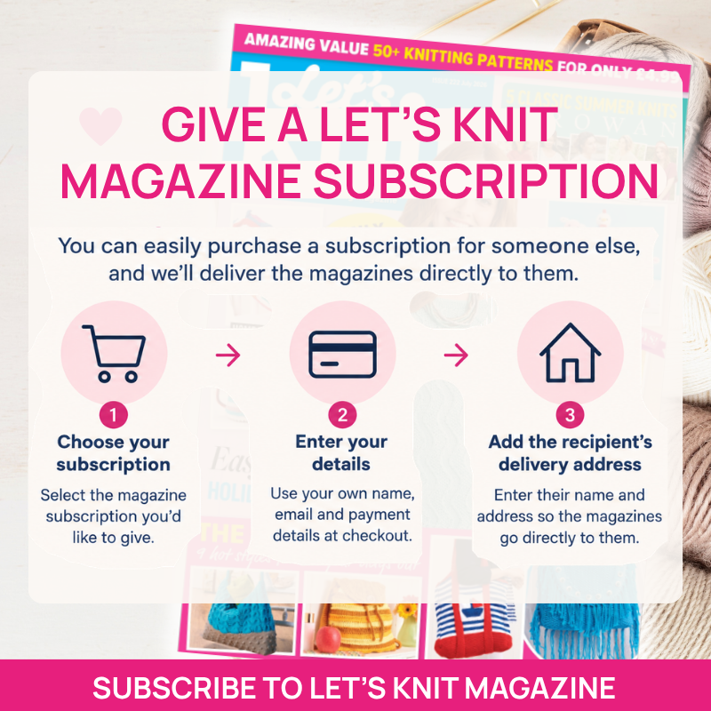 Let's Knit Magazine Subscription