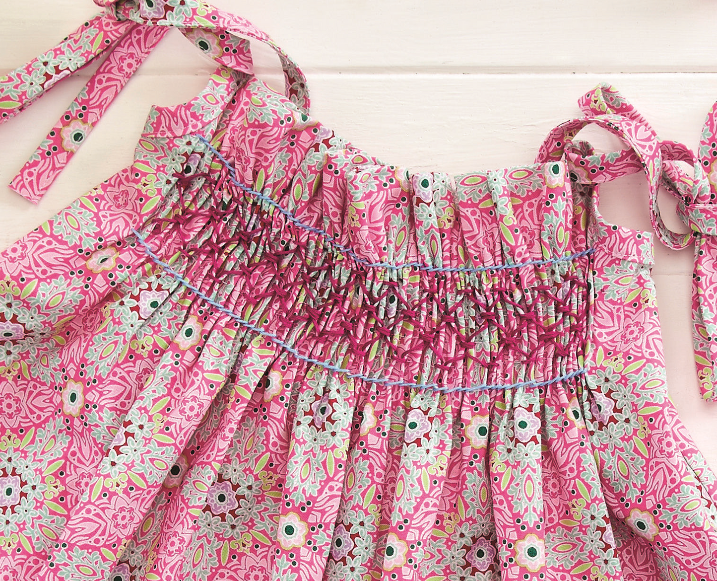 Child's Smock Dress Sewing Pattern