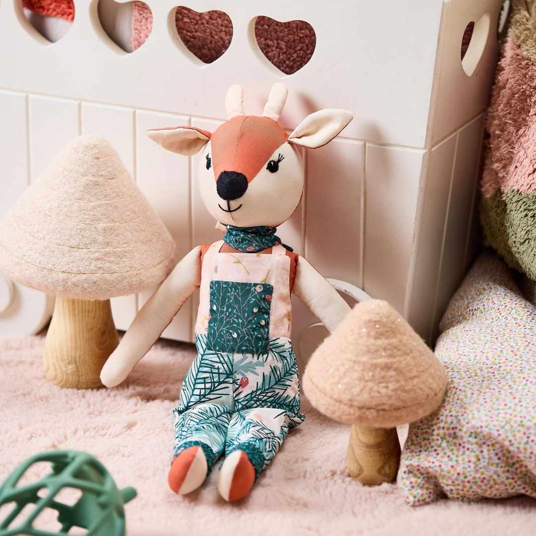 Declan Deer Toy Sewing Pattern | Dressimal Series
