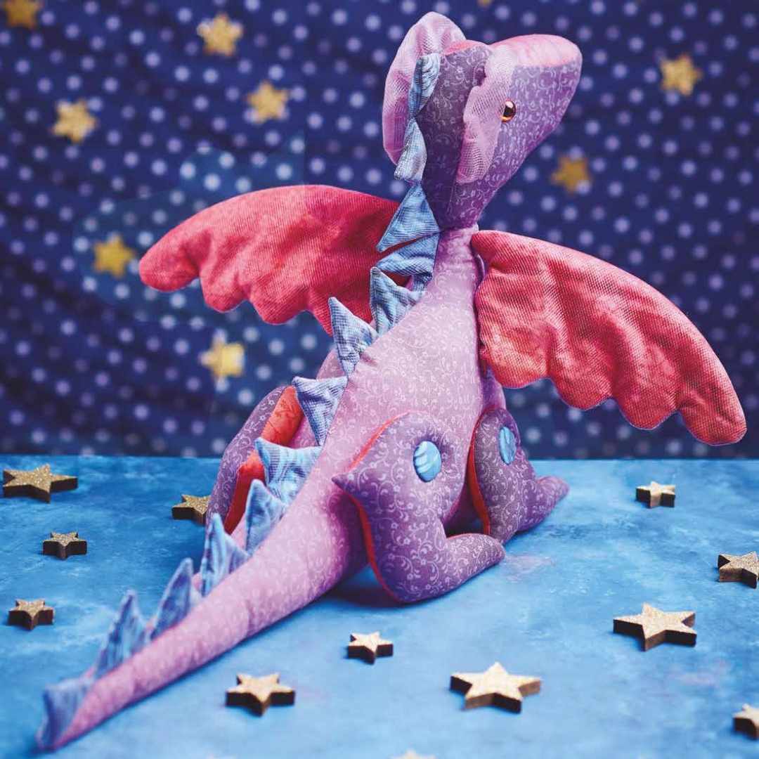 Delilah Dragon Toy Sewing Pattern