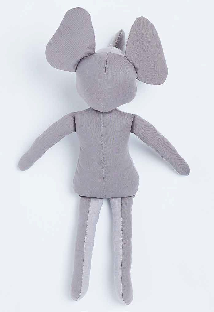 Eloise Elephant Toy Sewing Pattern | Dressimal Series