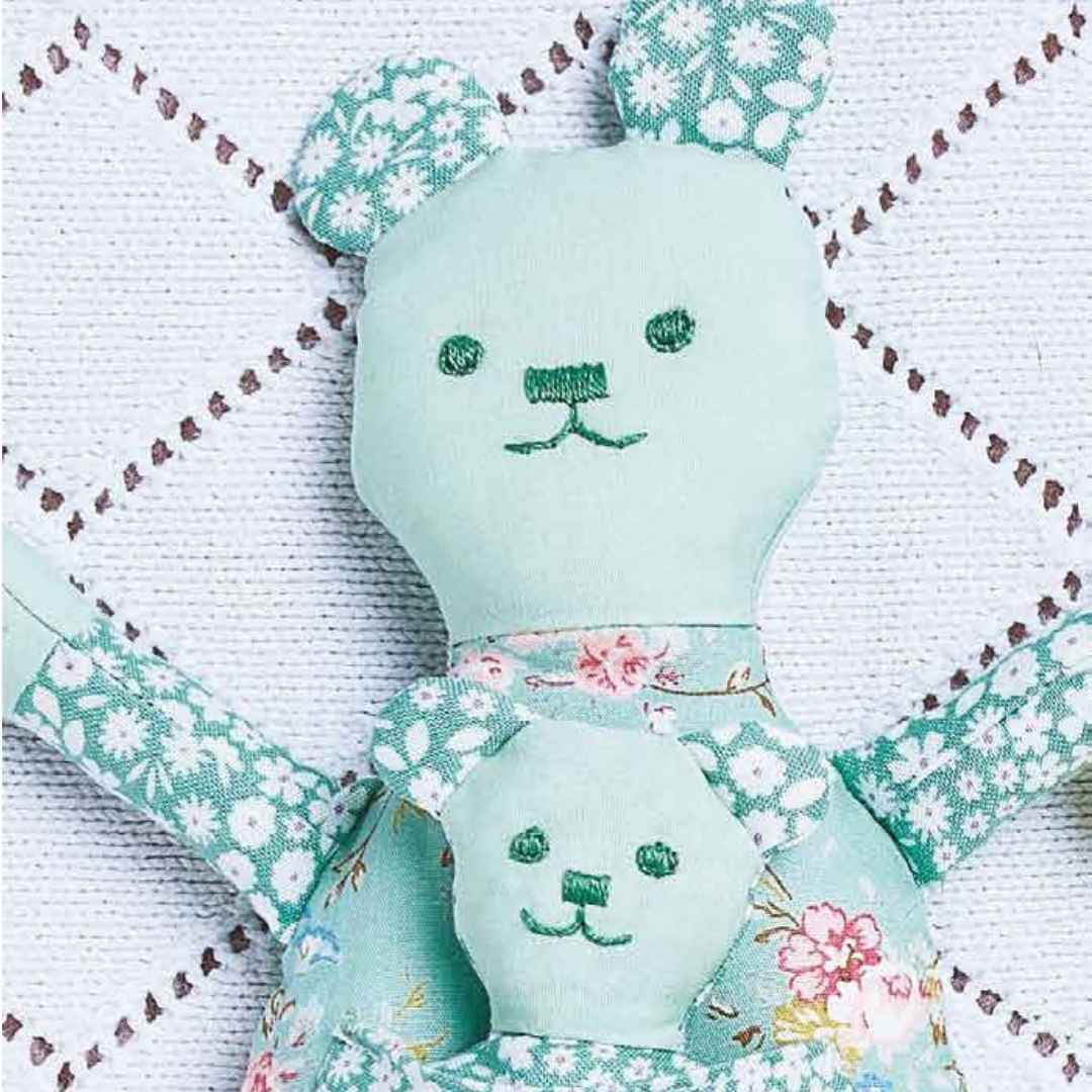 Rabbit and Bear Toy Sewing Pattern