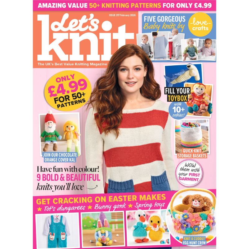🎄 Let’s Knit – February 2026 Issue (217): Single issue
