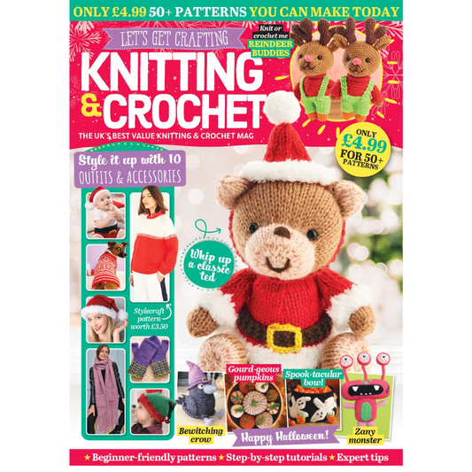 🍂 Let’s Get Crafting – September 2025 (Issue 152) Single issue | Ships free across UK (3–5 days)