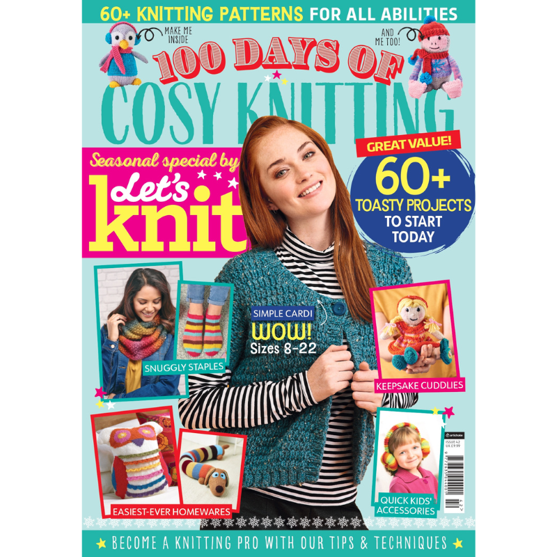 🧣 100 Days of Crafts – Issue 42: Cosy Knitting Single issue