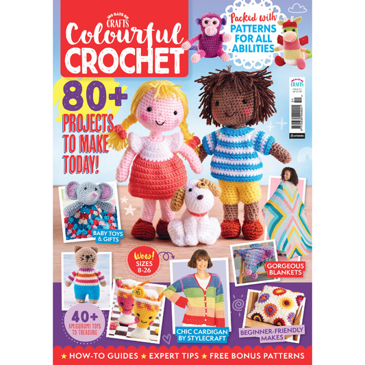 🎄 100 Days of Crafts - Colourful Crochet – Issue 51: Single issue