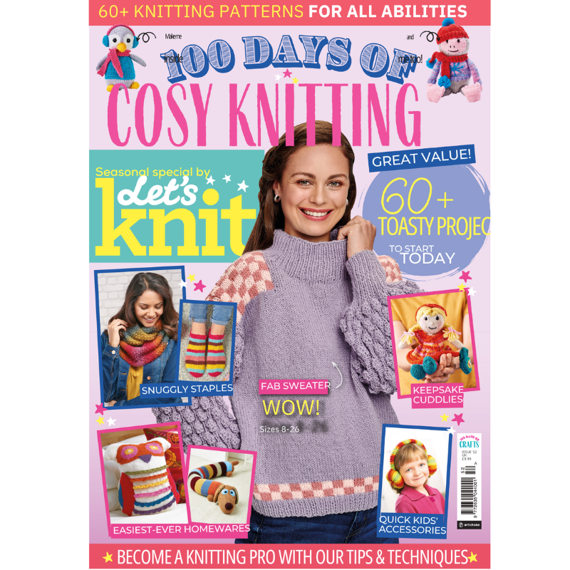 🎄 100 Days of Crafts - Cosy Knitting – Issue 52: Single issue (Copy)