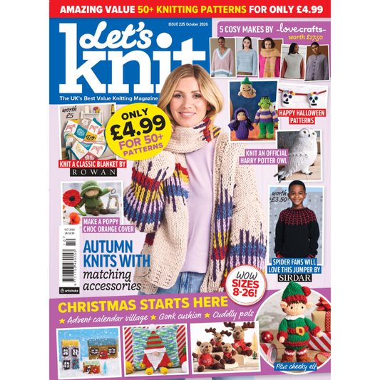 Let’s Knit – October 2026 Issue (225): Single issue