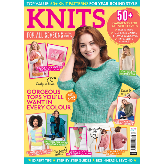 🍂 100 Days of Crafts– Issue 45: Knits for All Seasons Single issue