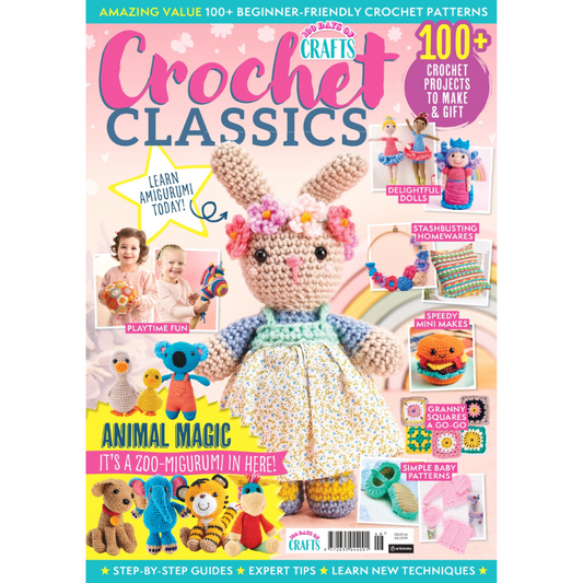 🧶 100 Days of Crafts– Issue 46: Crochet Classics Single issue