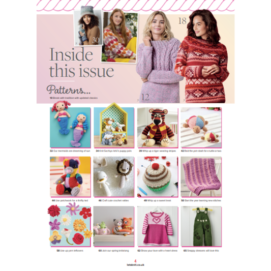 🎄 Let’s Knit – January 2026 Issue (216): Single issue