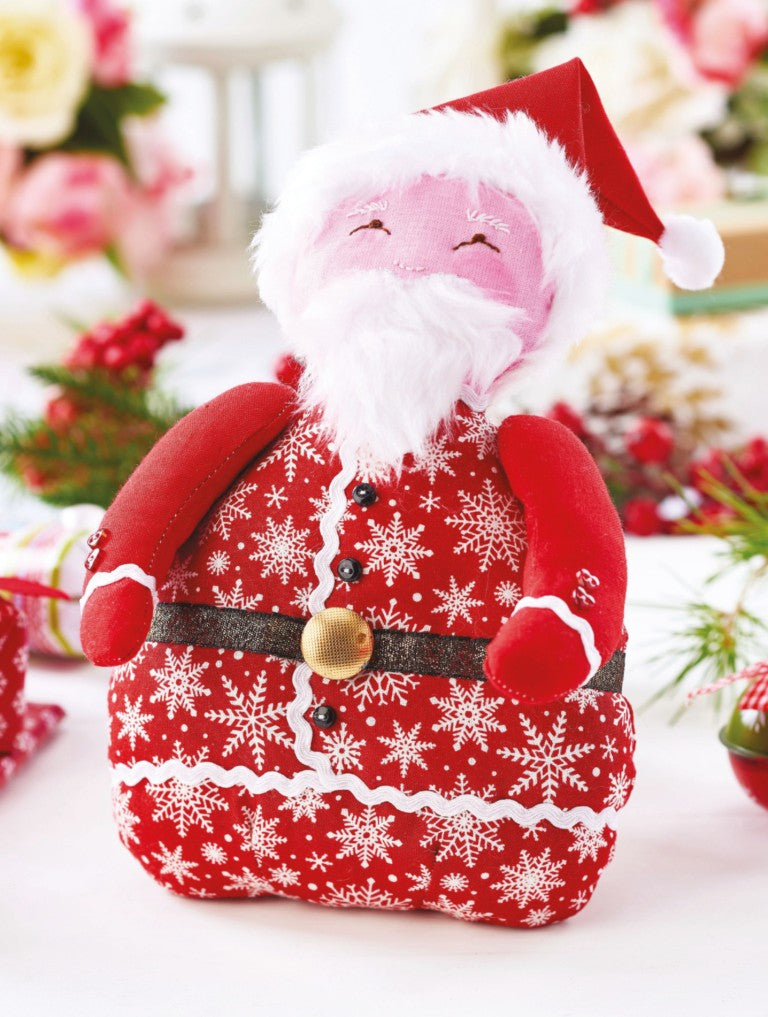 Mr and Mrs Claus Christmas Toy Sewing Pattern