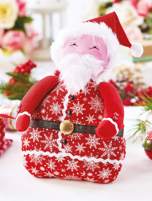 Mr and Mrs Claus Christmas Toy Sewing Pattern